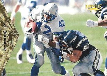 Chris Warren Seattle Seahawks 1996 Pinnacle NFL #71